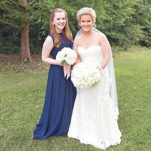 Jenny Yoo Vivienne Navy Bridesmaids Dress